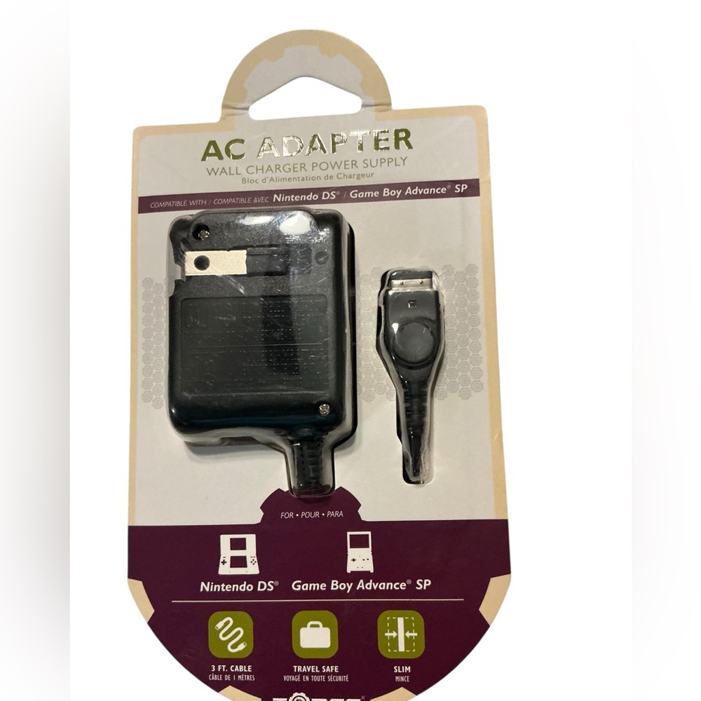 Nintendo‎ AC Adapter Wall Charger - Black